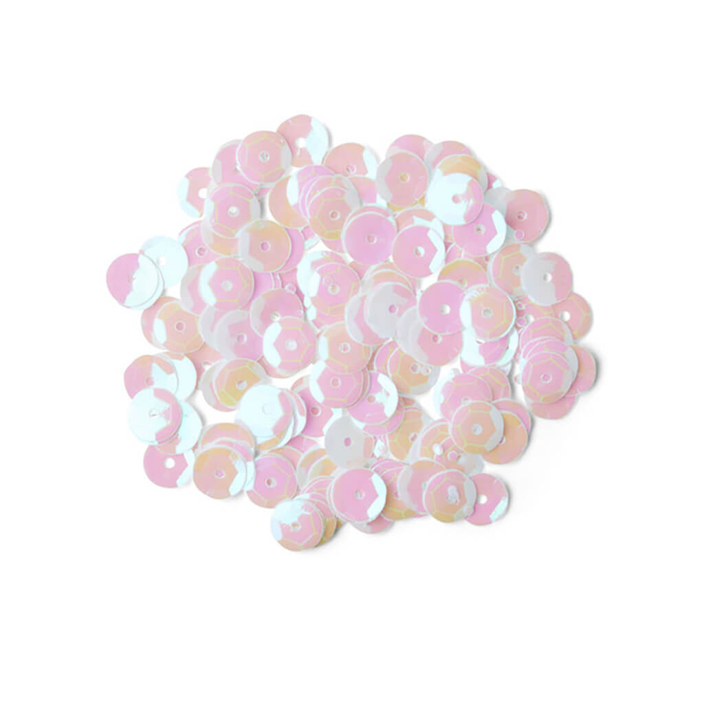 Darice - Sequins - 8mm - Crystal Iridescent (approx. 200 pcs)